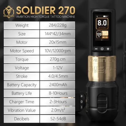 Ambition Soldier 270 con una batería's photo #1