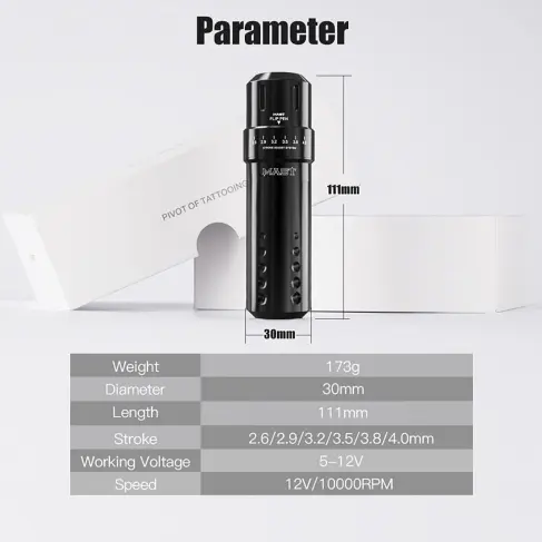 Kit de Tatuaje Mast Flip con 2 baterias , cartuchos y mas — imagen 4
