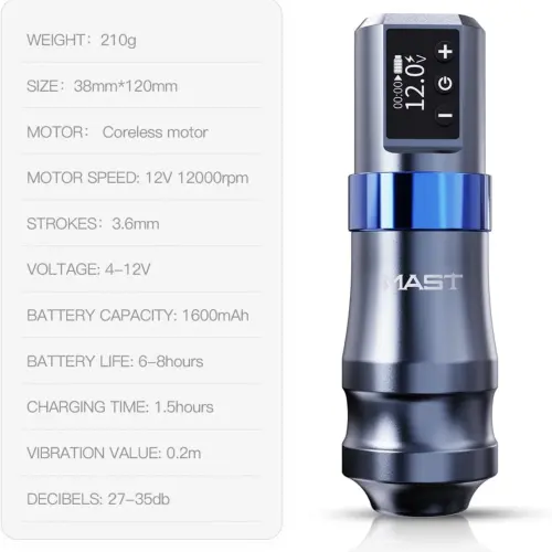 Kit Mast Fold Pro con 2 baterías y accesorios — imagen 3