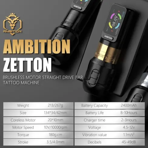 Ambition Zetton con 1 batería — imagen 3