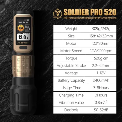 Ambition Soldier Pro 520 de 1 batería's photo #1