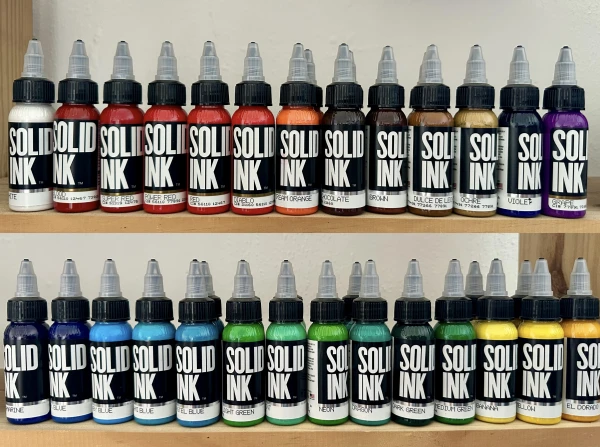 Colores Solid Ink 1oz's foto | Habana Tattoo Shop |  BizneCubano