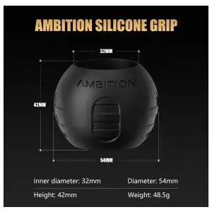 Grip Ambition de silicona para máquinas de 32 a 34mm miniatura 2