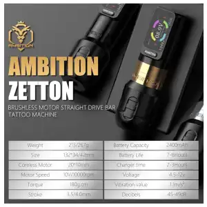 Ambition Zetton con 2 baterías miniatura 2