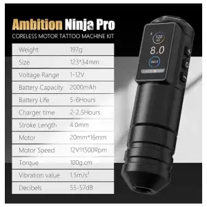 Ambition Ninja Pro de 2 baterías miniatura 2
